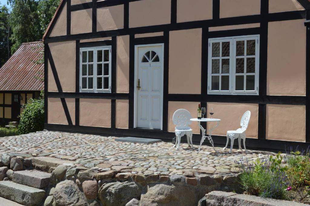 Skrobelev Gods Manor House Rudkøbing Exterior foto